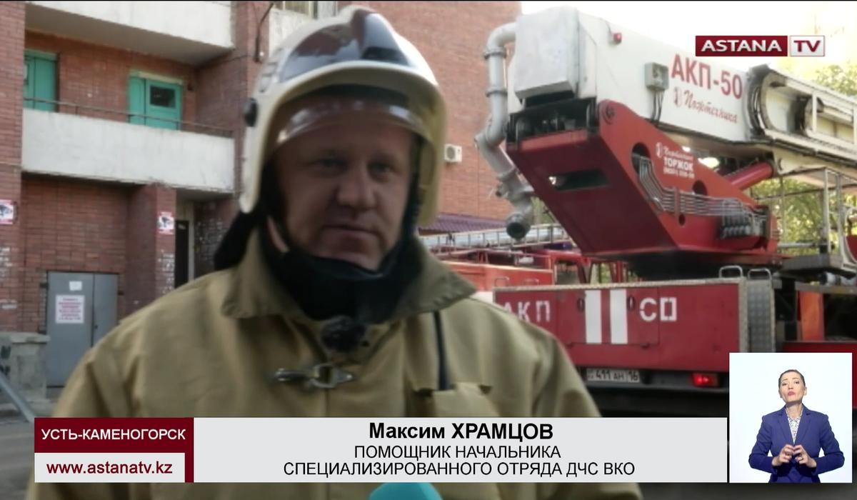 Пожарные Усть-Каменогорска пожаловались на трудности подъезда к объектам во время тушения огня