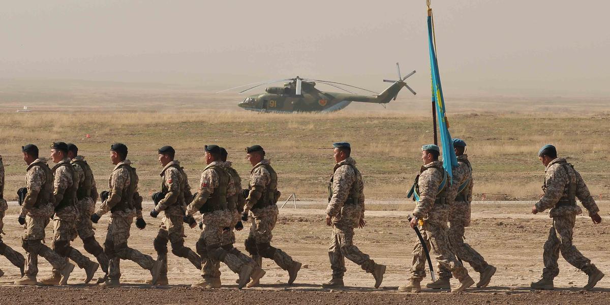 Больше 10-и тысяч военных стран ОДКБ проведут учения в Казахстане