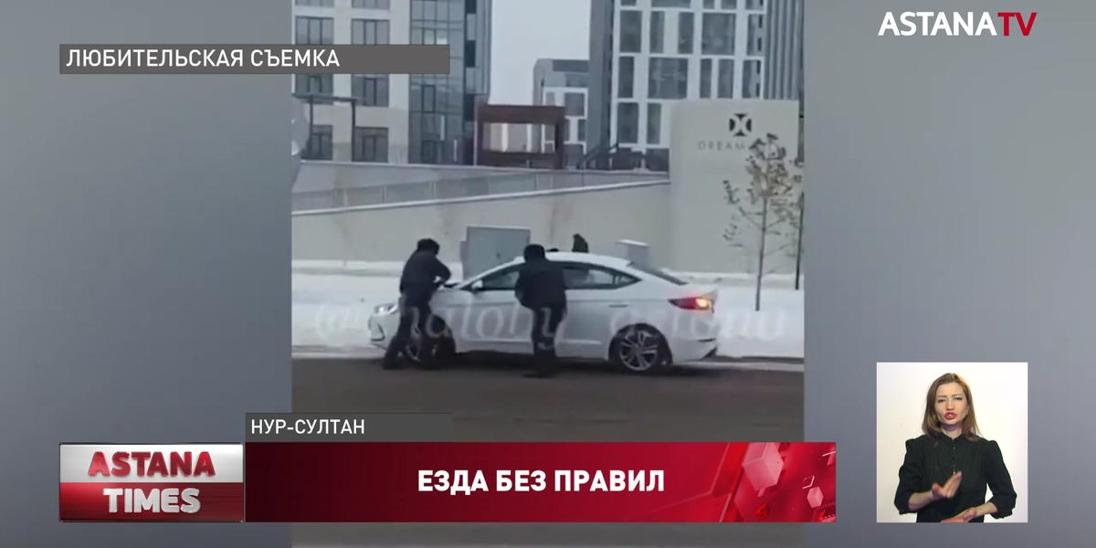 Пьяный водитель пытался сбежать от полицейских в столице