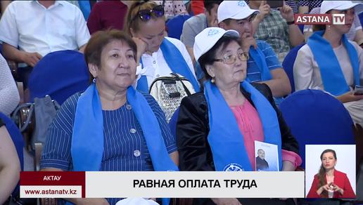 За равную оплату труда казахстанским и иностранным работниками выступает кандидат в президенты Республики Казахстан А. Таспихов