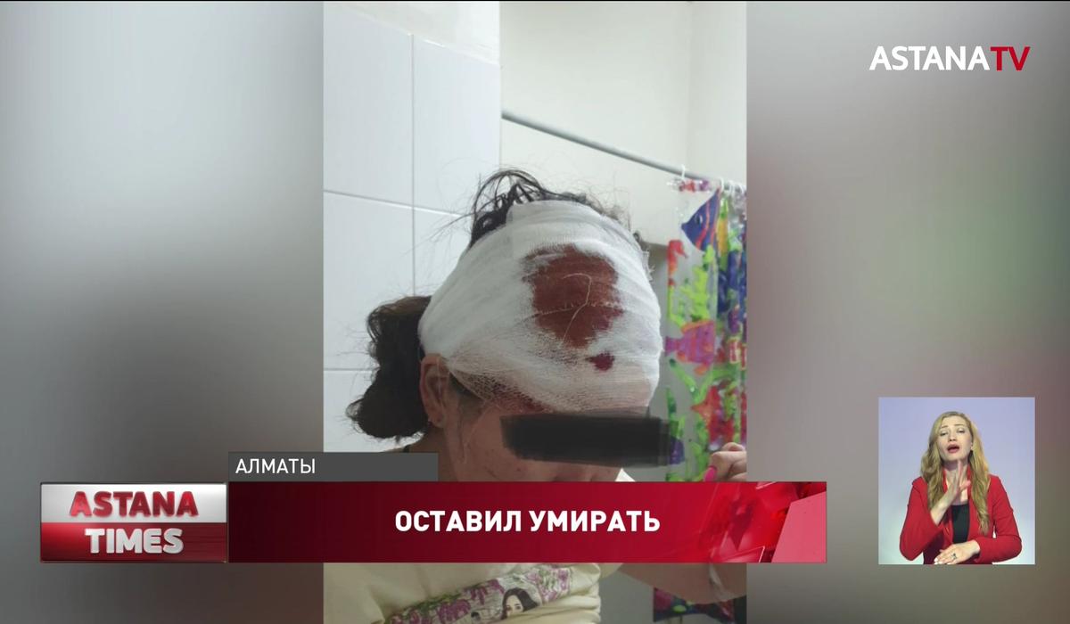 Пьяный водитель сбил девушку и оставил умирать в Алматы