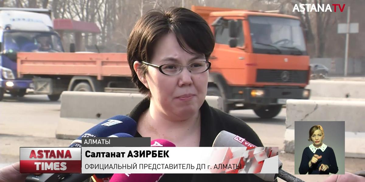 Карантин в городе: в Алматы выставили блокпосты