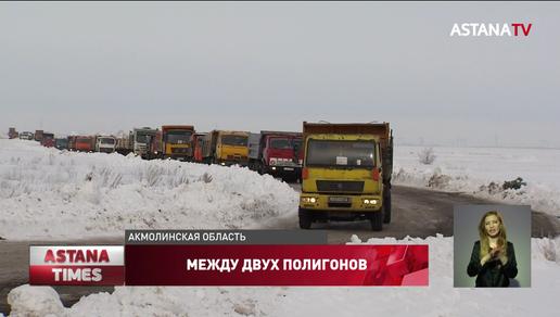 Вывозят снег в поселок: настоящий бунт устроили жители Акмолинской области