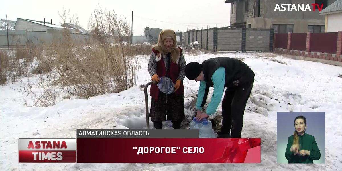 Сельчане за свой счёт ремонтируют дороги в Алматинской области