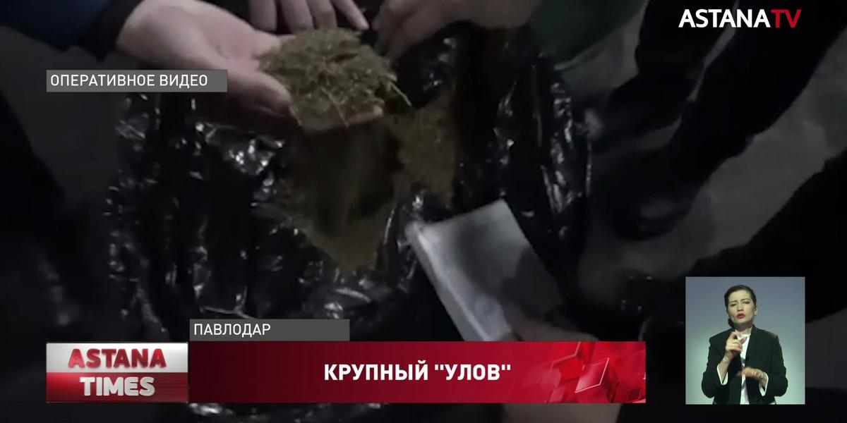 Крупную партию наркотиков уничтожили в Павлодарской области
