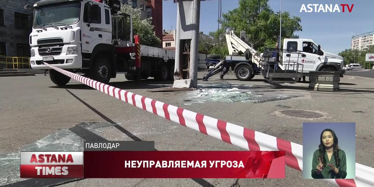 Семь человек пострадали в ДТП с автобусом в Павлодаре