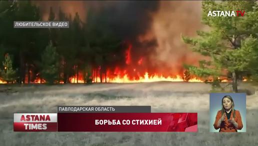 Свыше 500 лесостепных пожаров зарегистрировано в Казахстане с начала апреля
