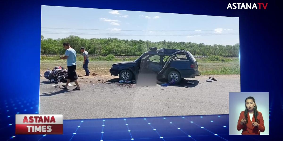 Жуткая авария в Уральске: оба водителя погибли на месте