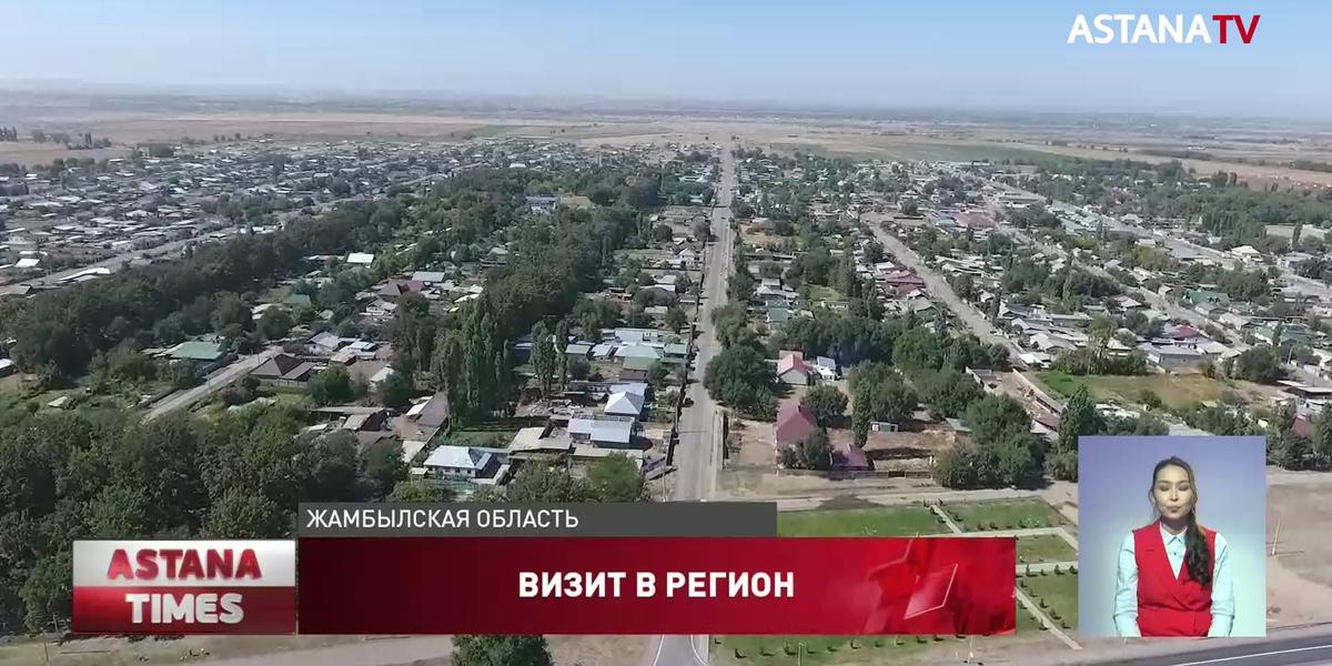 Назарбаеву доложили о восстановительных работах в Жамбылской области после взрывов