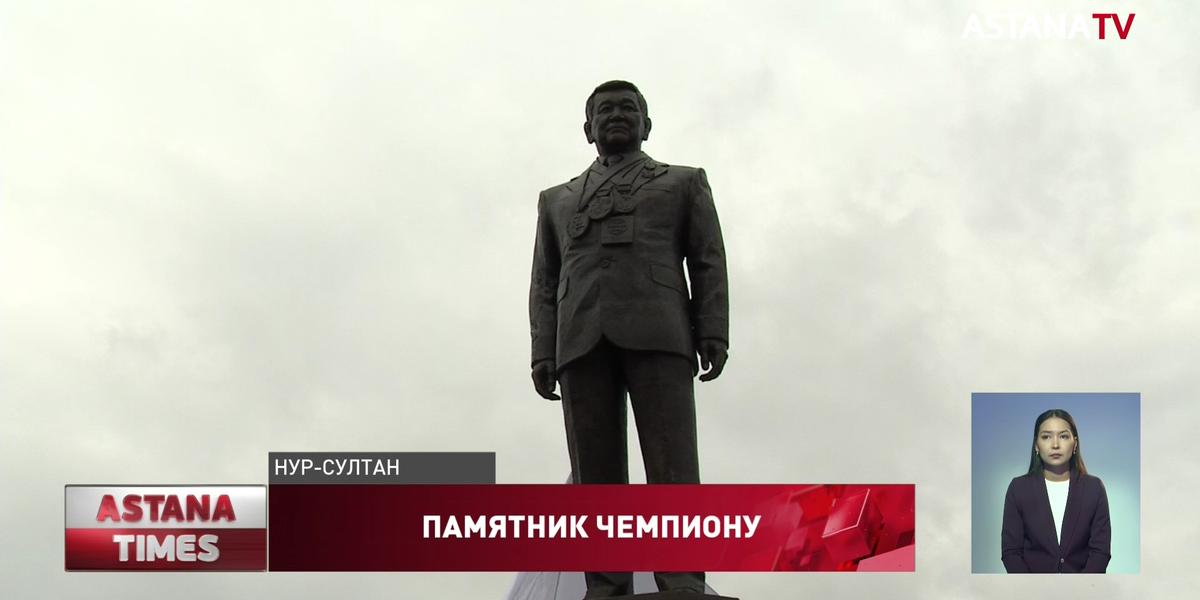 Памятник Жаксылыку Ушкемпирову установили в Нур-Султане