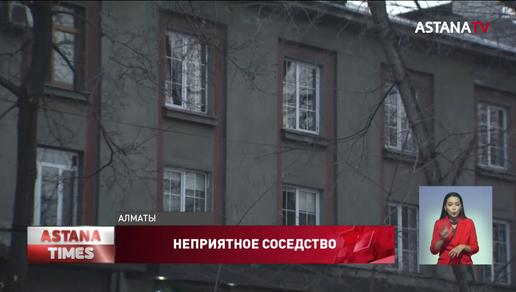 Жители Алматы обвинили предпринимателей в захвате территорий многоквартирных домов
