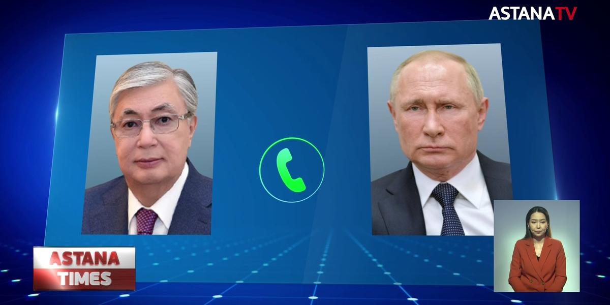 Токаев и Путин обсудили ситуацию вокруг Украины
