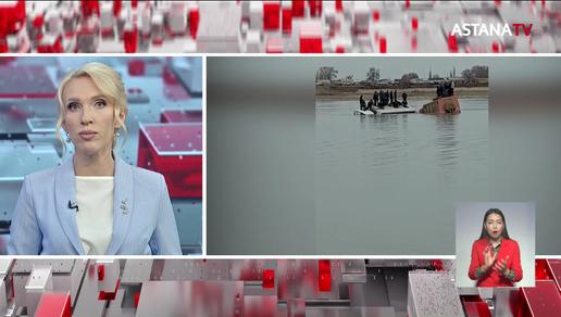 25 вахтовиков застряли на крышах затопленных автобусов посреди реки Жем