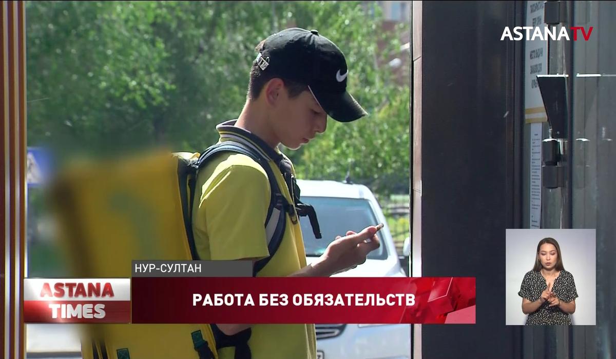 500 тыс. казахстанцев работают курьерами и таксистами