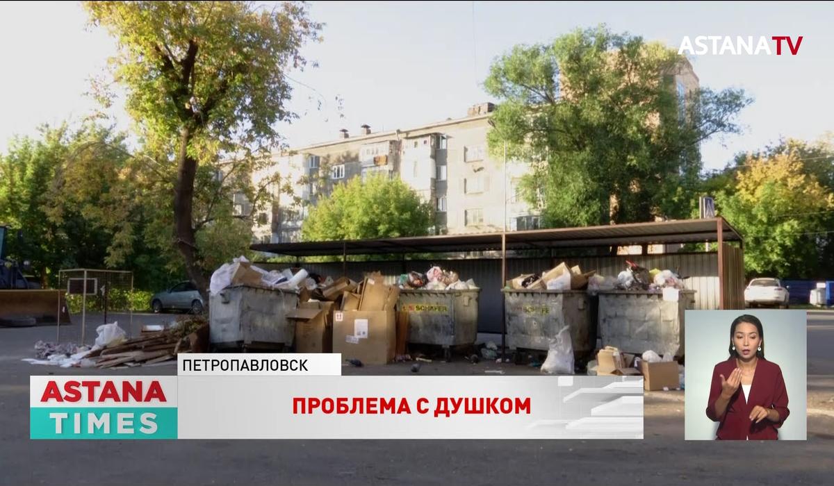 "Мухи, тараканы, черви": Петропавловск утопает в мусоре