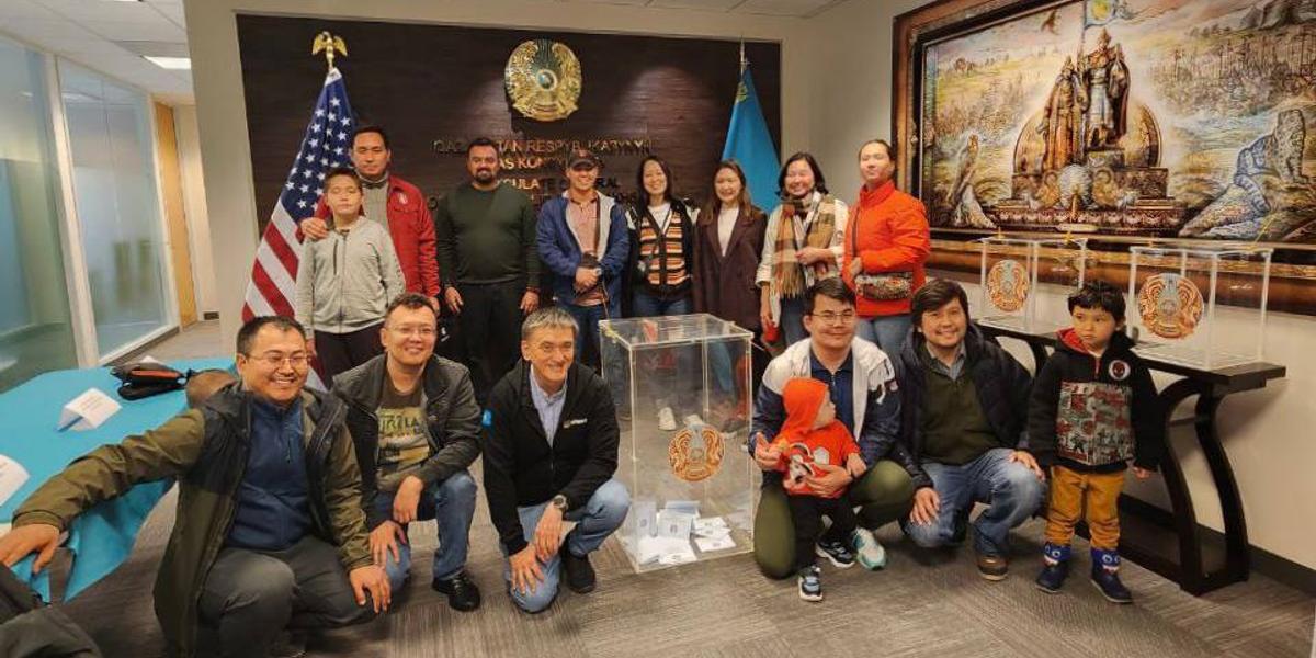 8800 казахстанцев проголосовали на избирательных участках за рубежом