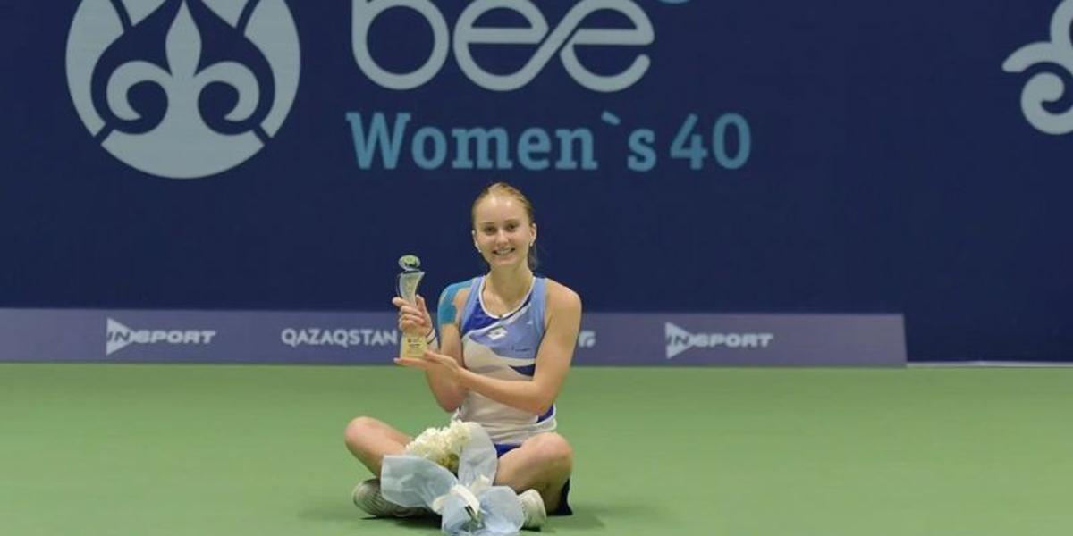 Астанада өткен турнирдің бас жүлдесін ресейлік теннисші Полина Кудерметова иеленді