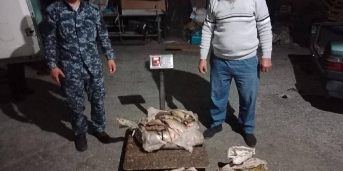 Около 100 кг незаконно выловленной рыбы изъяли у сельчанина в Жетісу