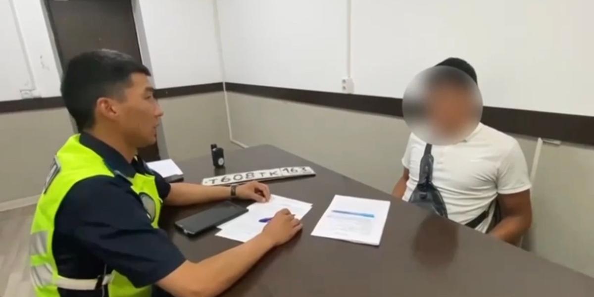 Подложный номер и почти 100 неоплаченных штрафов: лихача задержали в Атырау