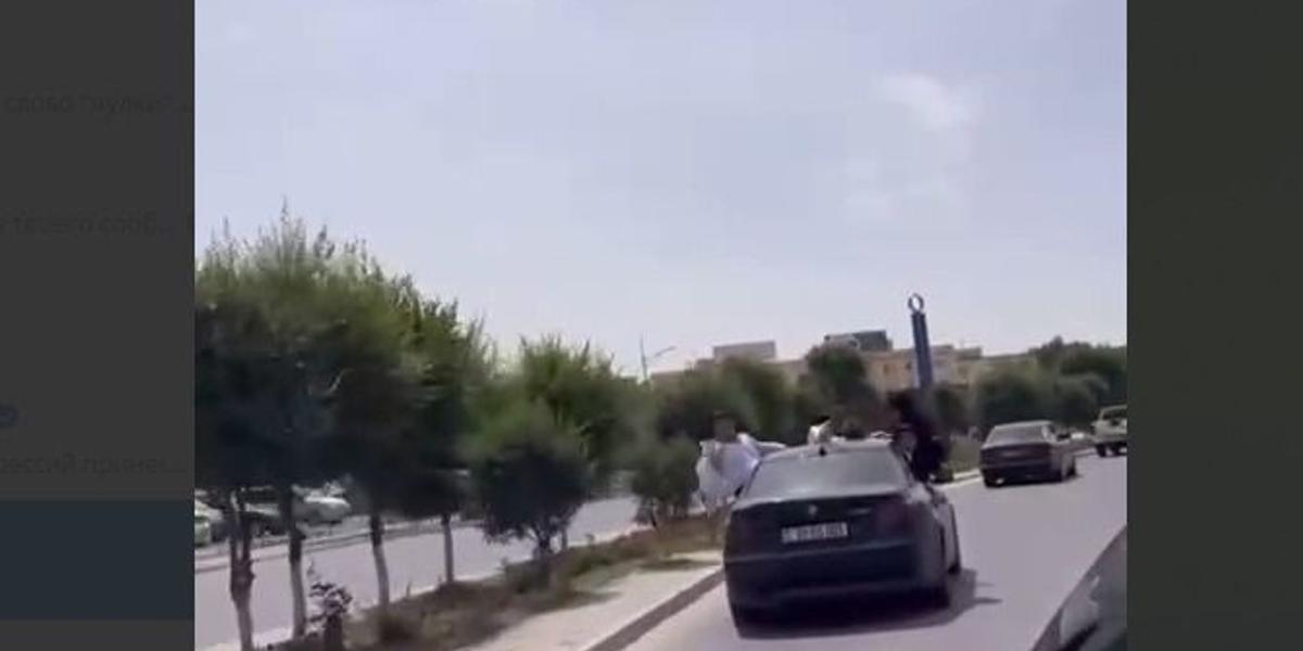 Видеосы желіде тараған маңғыстаулық түлектердің кортежі полиция назарына ілікті