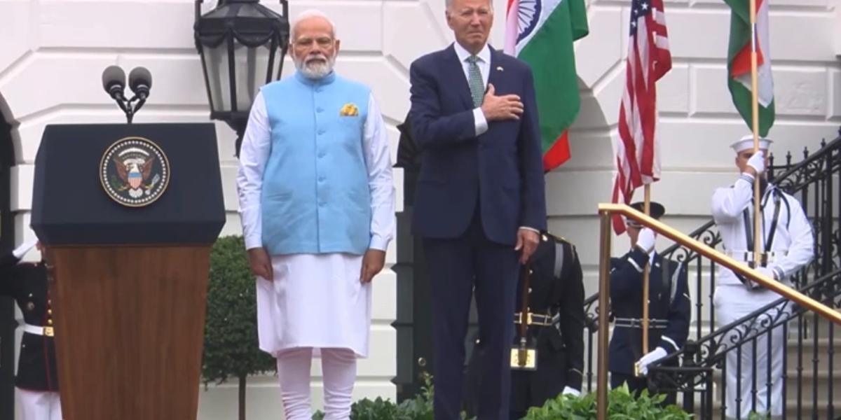 Байден перепутал гимны Индии и США