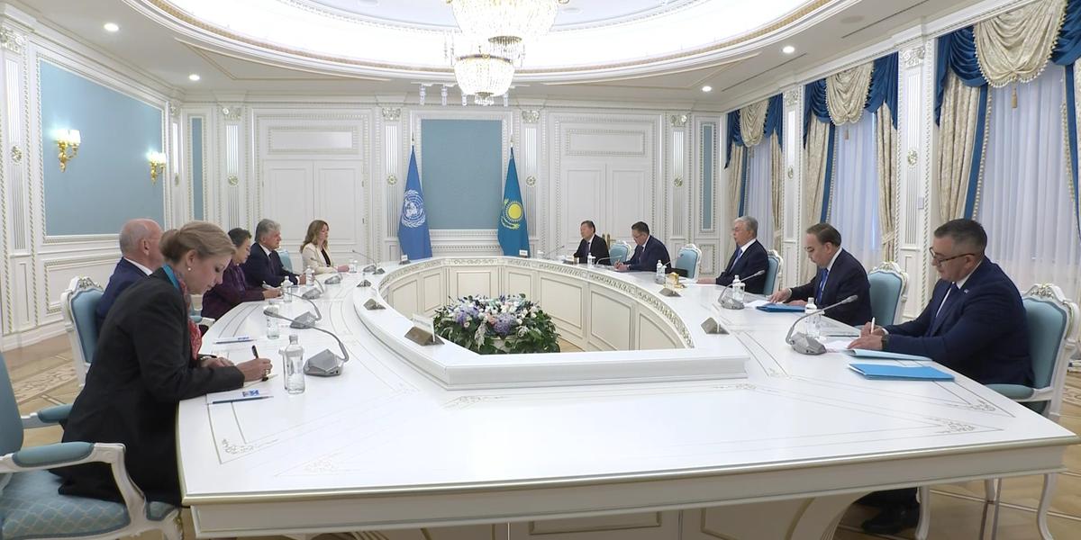 Токаев подтвердил приверженность Казахстана к объединению усилий с ООН