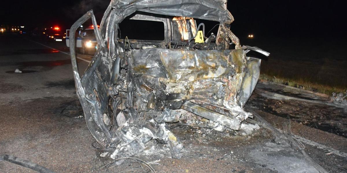 Обе машины сгорели: смертельное ДТП произошло на трассе в СКО