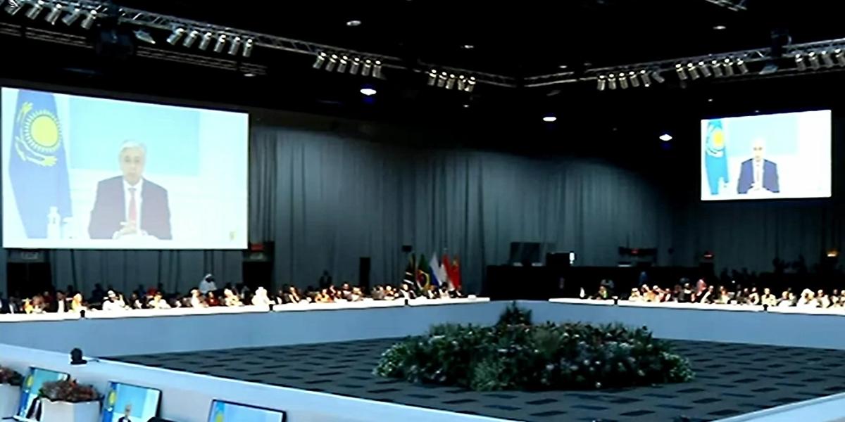 15-й саммит БРИКС: К. Токаев призвал участников к мировому единству