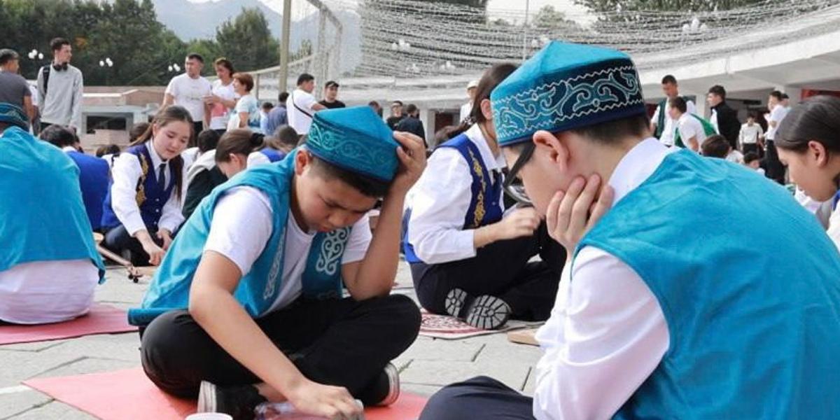 Алматинские школьники установили необычный рекорд