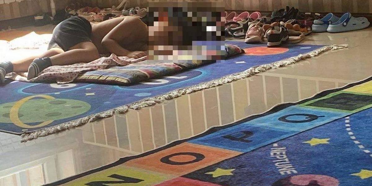 Дети спят на полу: скандал в детском саду Актау