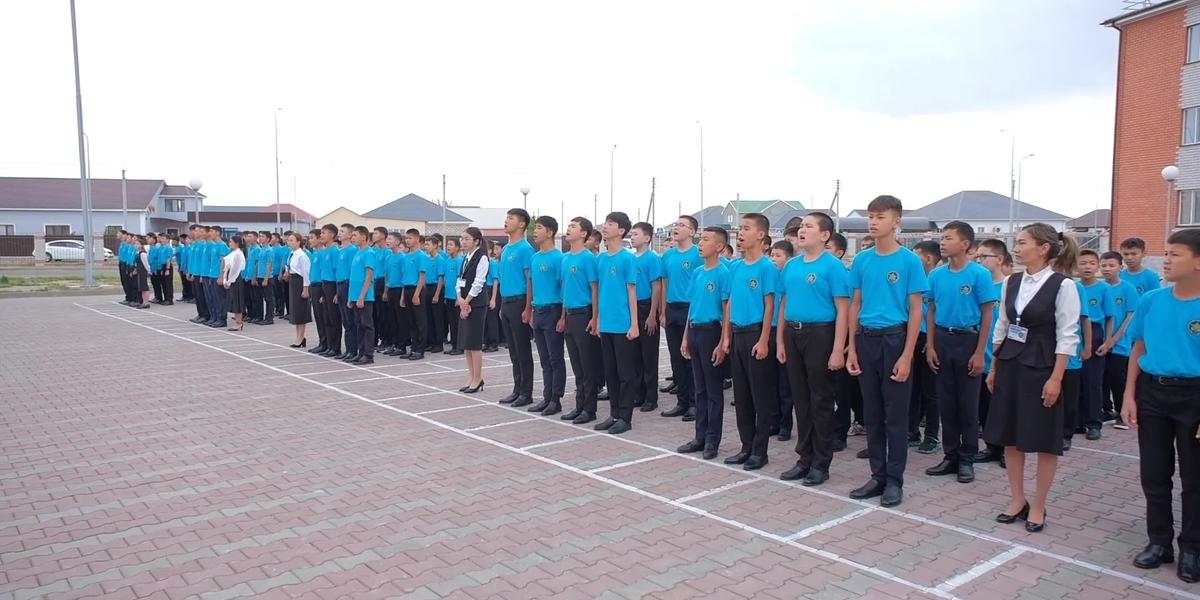 Необычная школа для будущих военных и силовиков открылась в Атырау