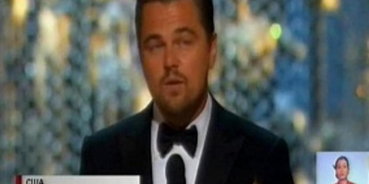 Леонардо ДиКаприо, наконец, получил «Оскар» 