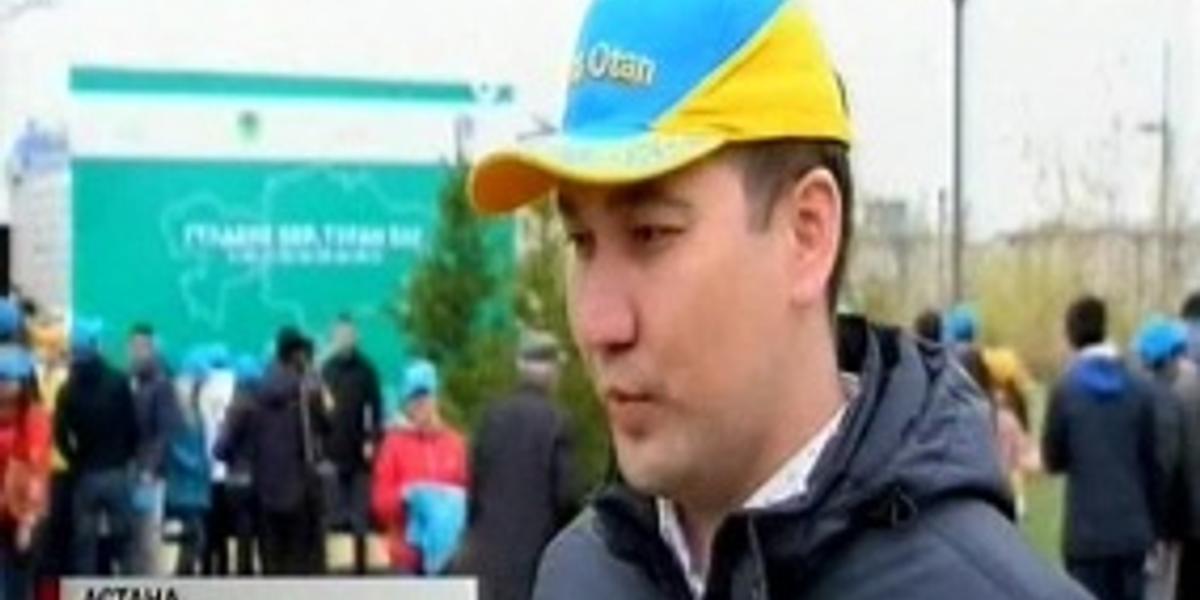 Астана қаласы бойынша «Жасыл ел» жастар еңбек жасақтарының жаңа маусымы ашылды
