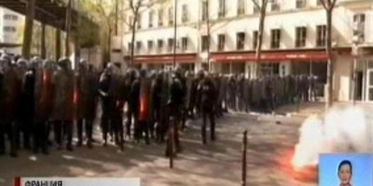Во Франции из-за беспорядков пострадали более 20 полицейских
