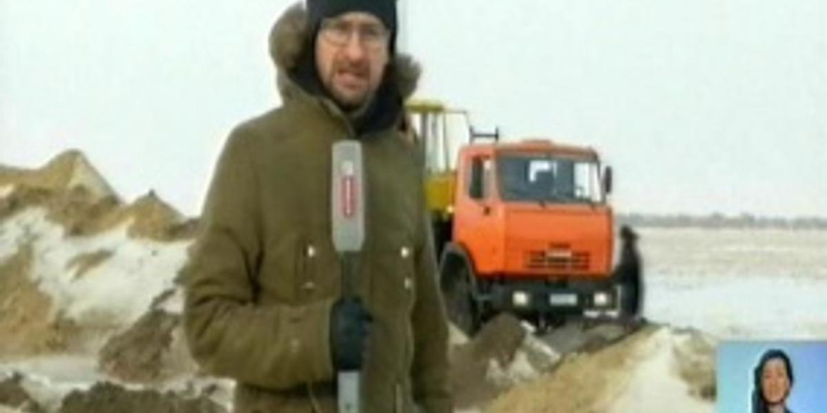 Жители села в Павлодаре возмущены строительством скотомогильника близ жилых домов 