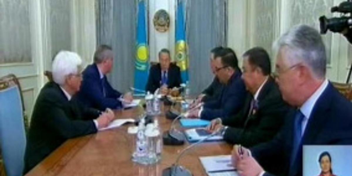 Нурсултан Назарбаев провел встречу с вице-премьером российского правительства 