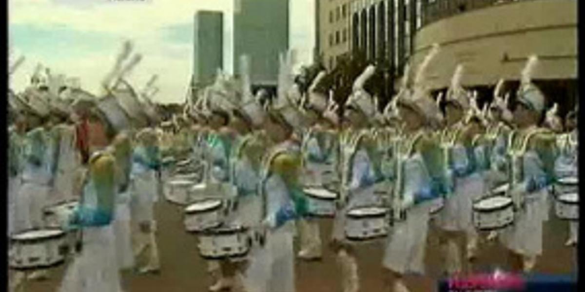 В грандиозном детском параде в Казахстане впервые участвовали 80 тысяч человек