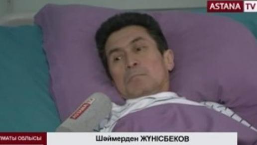 Алматы облысында құрылыс алаңында ауыр жарақат алған құрылысшы жәрдем сұрайды