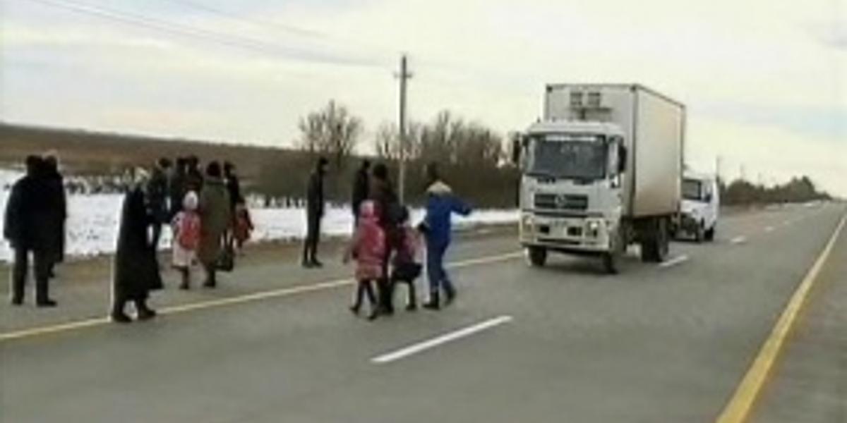 Парасат ауылы тұрғындары Астанаға жету үшін 24 шақырымды айналып жүруге мәжбүр
