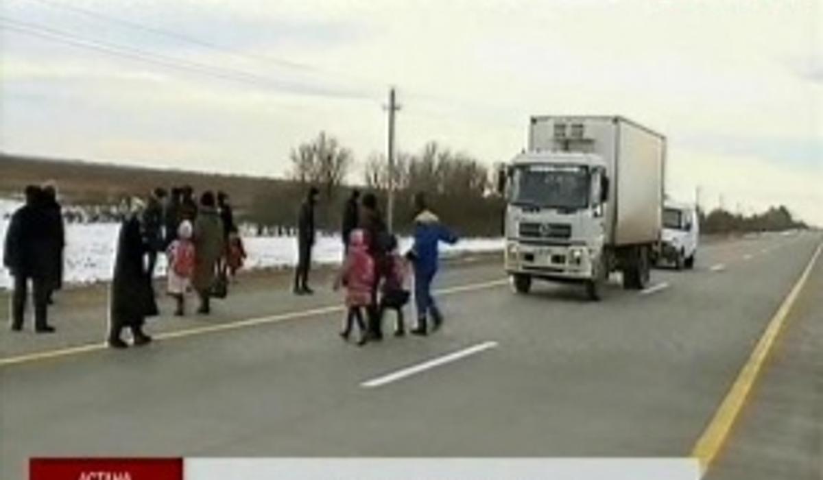 Парасат ауылы тұрғындары Астанаға жету үшін 24 шақырымды айналып жүруге мәжбүр