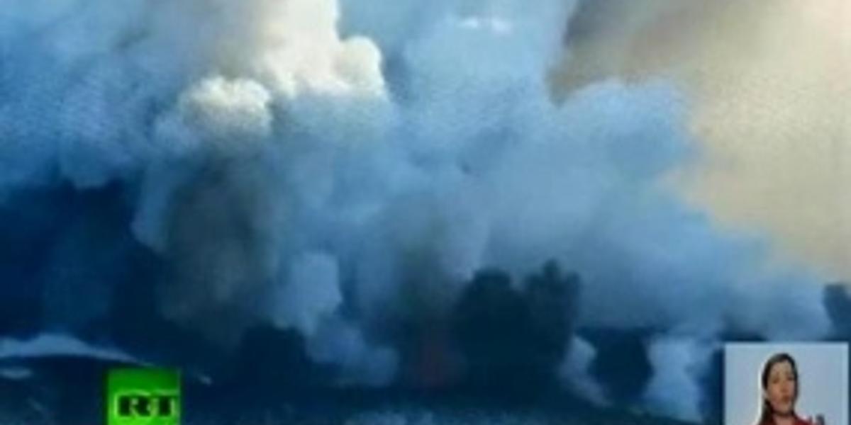 Вулкан Ключевской выбросил столб пепла на высоту до 6,5 км  
