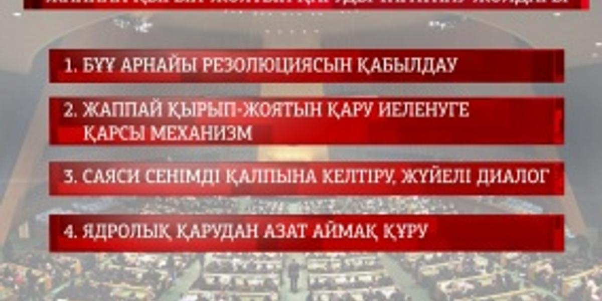 Н.Назарбаев Ядролық қаруды таратпау туралы шарттан шығу тәртібін күшейтуді сұрады 