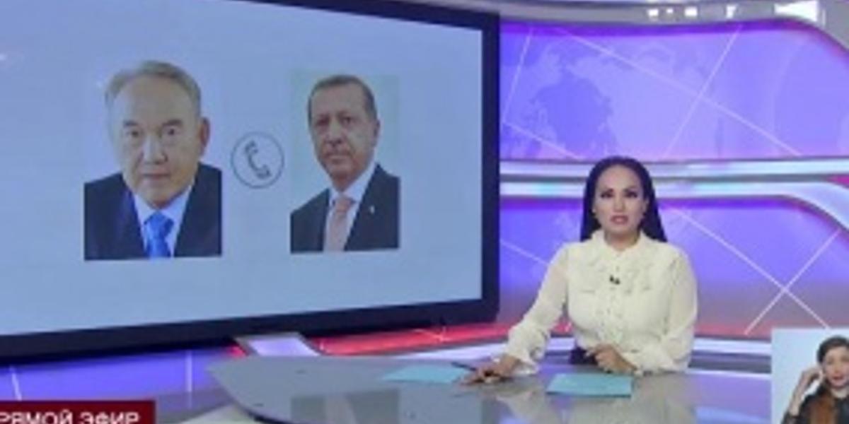 Н. Назарбаев поздравил Р. Эрдогана с победой на выборах 
