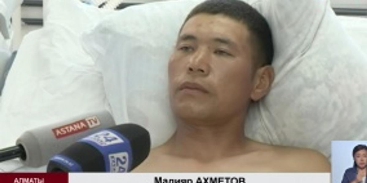 Героически спасший сослуживцев сержант Ахметов рассказал подробности ЧП на полигоне
