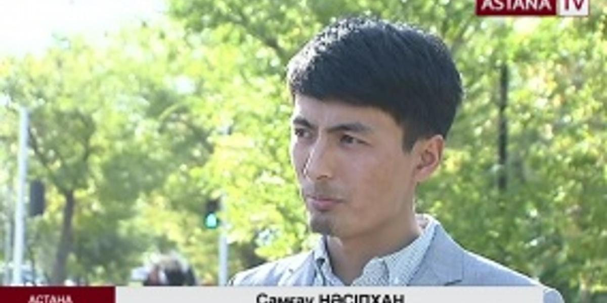 Астаналық шебер Геннадий Головкинге  арнап ерекше кебіс тікті