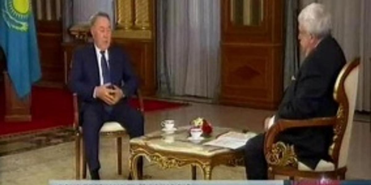  Н.Назарбаев дал интервью телеканалу «Россия – 24»